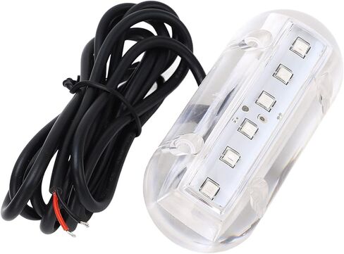 Jeanoko Underwater LED Light with Triple for Boat Yacht DC12V 1.1W Blue IP68 Marine Lighting Lamp for Night Use in Kuwait