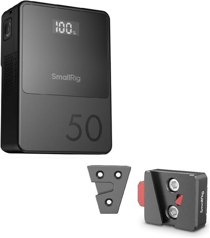 SMALLRIG V Mount Battery VB50 Black and Mini V-Lock Assembly Kit in Kuwait