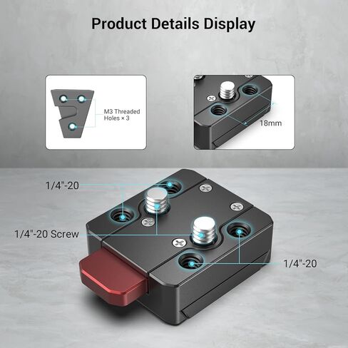 SMALLRIG V Mount Battery VB50 Black and Mini V-Lock Assembly Kit in Kuwait