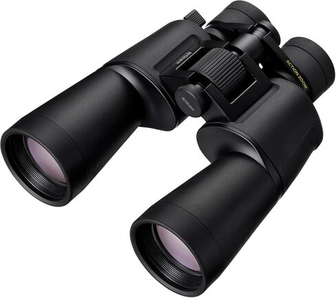 نيكون اكشن زووم 10-22x50 منظار | مناظير تكبير عالية القدرة مزودة بعدسات نيكون متعددة الطبقات وعدسات موضوعية كبيرة وتصميم بورو بريزم جاهز للاستخدام على حامل ثلاثي الأرجل in Kuwait
