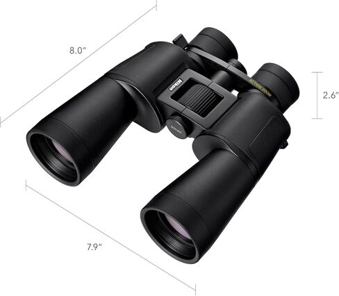 نيكون اكشن زووم 10-22x50 منظار | مناظير تكبير عالية القدرة مزودة بعدسات نيكون متعددة الطبقات وعدسات موضوعية كبيرة وتصميم بورو بريزم جاهز للاستخدام على حامل ثلاثي الأرجل in Kuwait