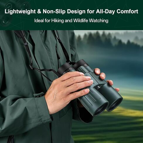 18x56 UHD Binoculars for Adults High Powered with Upgraded Phone Adapter, Wide Field of View Binoculars with Clear Low Light Vision, Lightweight Waterproof Binocular for Bird Watching Travel Cruise in Kuwait