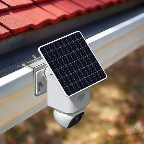 2 Pack Gutter Mount Bracket Compatible with Eufy Solocam S340/E30, No Drill Installation, Stainless Steel Gutter Mount for Security Camera, Security Camera Holder in Kuwait