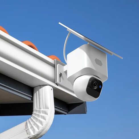 2 Pack Gutter Mount Bracket Compatible with Eufy Solocam S340/E30, No Drill Installation, Stainless Steel Gutter Mount for Security Camera, Security Camera Holder in Kuwait