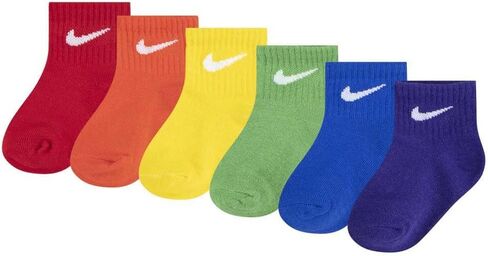جوارب Nike Baby الأساسية المكونة من 6 قطع للرضع والأطفال الصغار in Kuwait