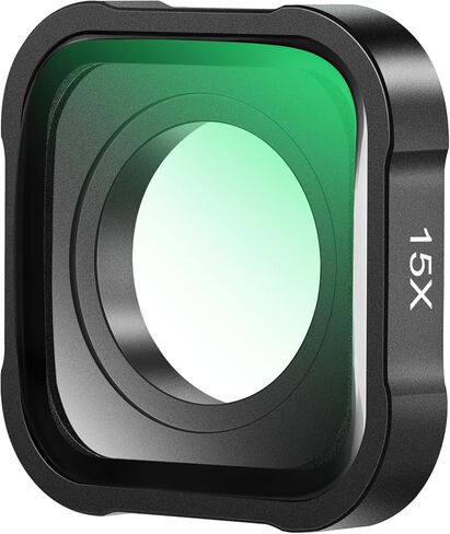 NEEWER LS-31 عدسة تكبير 15X + مجموعة ملحقات كاميرا الحركة 50 في 1 المتوافقة مع GoPro Hero 13 12 11 10، ملحقات التثبيت المتوافقة مع DJI Insta360 SJCAM DBPOWER AKASO VicTsing APEMAN in Kuwait