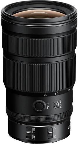 Nikon NIKKOR Z 24–70mm f/2.8 S II Lens Z Mount Constant Aperture Standard Zoom Fast Autofocus Bundle with Sling Backpack, Photo Software and More (11pc kit) in Kuwait