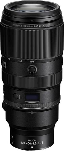 Nikon NIKKOR Z 100-400mm f/4.5-5.6 VR S Telephoto Zoom Lens Z Mount FX Format with Multi Focus AF Vibration Reduction Bundle with Tripod + Filter Kit 77mm + 64GB Memory Card + Backpack + More in Kuwait