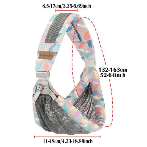 IULONEE Baby Wraps Carrier Baby Carrier Newborn to Toddler Lightweight Infant Wrap Sling Baby Holder Adjustable Toddler Carrier Holder Ergonomic Baby Sling for Newborn Up to 6-36 Months (Blue) in Kuwait