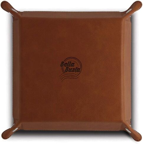 BELLA BUSTA-Traditional Wool 7 years Anniversary-Forever to go-Engraved Wool Tray with Breakdown Dates-Storage & Organization Jewelry Trays (Anniversary) in Saudi Arabia