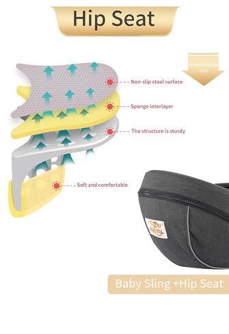 Tiger&Kitty Baby Sling Carrier,6-in-1 Ergonomic Backpack Front Newborn to Toddler Wrap,Lightweight Adjustable Baby Seat Carrier,Pink in Saudi Arabia