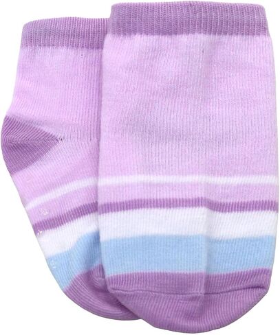 Disney Frozen Socks with Grippers for Kids, 6 Pack Elsa Grip Socks for Toddler Girls, Elsa, Anna, Olaf, Sizes 2T-5T in Kuwait