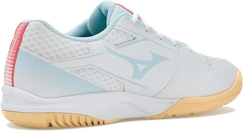 Mizuno, Womens, Cyclone Speed 5, White-Calypso Coral, 8, Medium in Kuwait