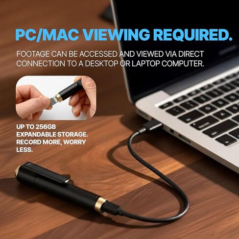 QHD 2K (2560x1440P) Indoor Wireless Security Camera Mini, Discreet Home Surveillance Nanny Cam, Small Pet Monitor Camera, Portable Hidden Spy Camera with Non-Audio Recording & Built-in 64GB in Kuwait