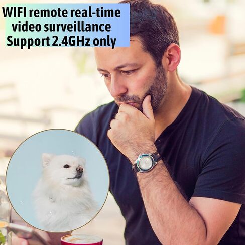 2026 كاميرا مخفية بدقة 4K WiFi Nanny Cam مع رؤية ليلية، كاميرا تجسس بمنفذ شاحن لاسلكي، كشف الحركة | كاميرا تخزين داخلية SD للحيوانات الأليفة|المنزل|المكتب - رمادي in Kuwait