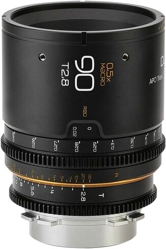 DULENS APO Triassic Prime Lens T2.8 Cine Lens Large Aperture Manual Focus (90mm) in Kuwait