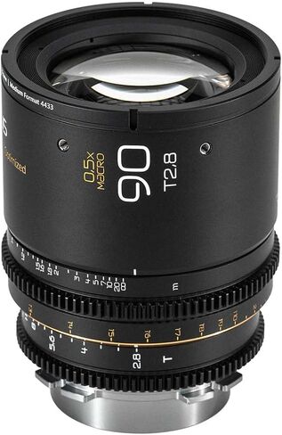 DULENS APO Triassic Prime Lens T2.8 Cine Lens Large Aperture Manual Focus (90mm) in Kuwait