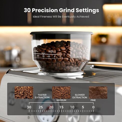 صانع القهوة من Kismile 10-Cup مع شاشة LED وشاشة تعمل باللمس ، مؤقت 24 ساعة ، حماية بيل جافة ، قابلة للبرمجة ، خزان مياه 1.5 لتر ، للمنزل والمكتب (أسود) in Kuwait
