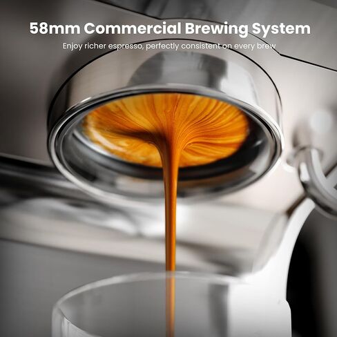 صانع القهوة من Kismile 10-Cup مع شاشة LED وشاشة تعمل باللمس ، مؤقت 24 ساعة ، حماية بيل جافة ، قابلة للبرمجة ، خزان مياه 1.5 لتر ، للمنزل والمكتب (أسود) in Kuwait