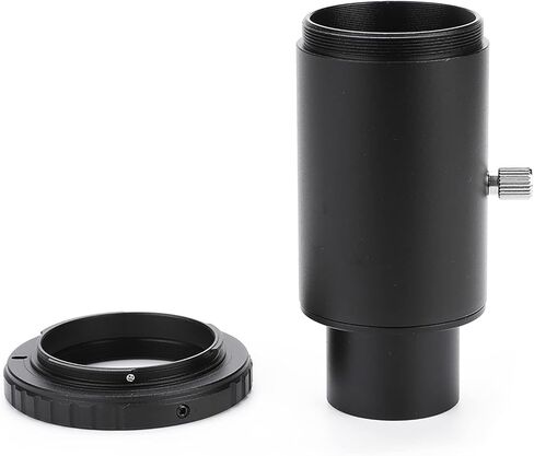 Telescope Extension Tube, Premium Aluminum M42 Thread T Mount Adapter with Light Eliminating Thread for Astrophotography and Astronomy Photography Accessories in Kuwait