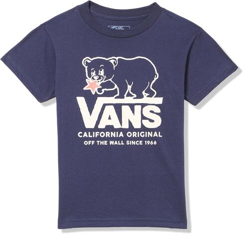 Vans Kids' Lil Cali T-Shirt - Casual Graphic Tee for Boys & Girls, Regular Fit, Soft 100% Cotton, Durable Construction in Kuwait