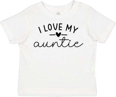 inktastic I Love My Auntie Toddler T-Shirt in Saudi Arabia