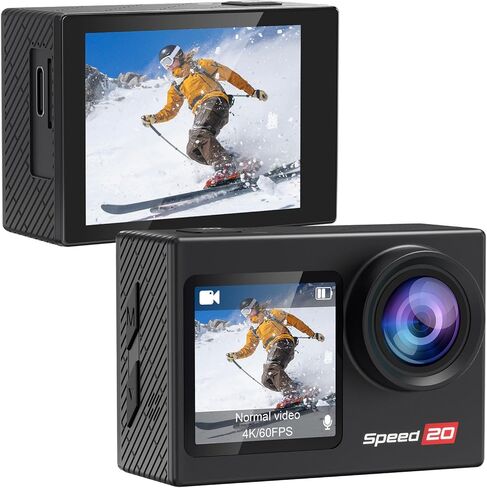 كاميرا الحركة تحت الماء بدقة 4K بمعدل 60 إطارًا في الثانية - معيار الجرافيت in Kuwait