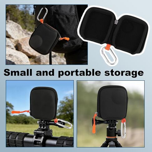 Carrying Case & 2 Set Screen Protection for DJI Osmo Nano, Portable Compact Travel Storage Bag & Tempered Glass Screen Protectors for DJI Osmo Nano Camera in Kuwait