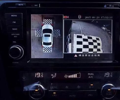 4 قطعة * (1.6 * 1.2 متر) 2D معايرة القماش كاميرا سيارة 360 درجة محيطة عين الطير رؤية بانورامية نظام DVR تصحيح القماش ملحقات نظام كاميرا السيارة الخاصة in Kuwait
