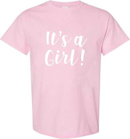 It's a Boy or Girl Short Sleeve Unisex Tee Shirt | Family Matching |Baby, Kids & Adult Sizes 57 in Kuwait