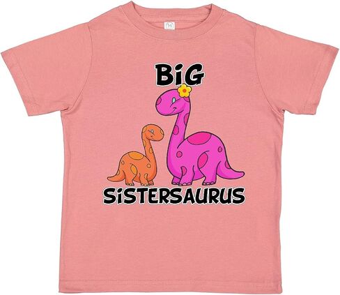 تي شيرت للأطفال الصغار من Inktastic Big Sistersaurus مع ديناصورات شقيقة لطيفة in Kuwait