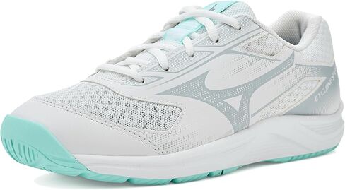 Mizuno, Womens, Cyclone Speed 5, White-Blue, 7, Medium in Kuwait
