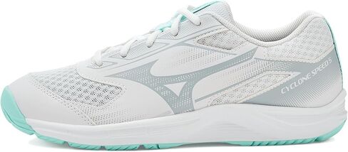Mizuno, Womens, Cyclone Speed 5, White-Blue, 7, Medium in Kuwait