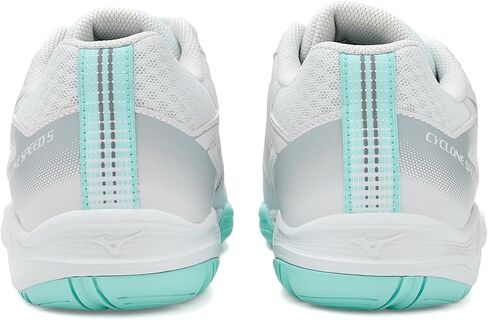 Mizuno, Womens, Cyclone Speed 5, White-Blue, 7, Medium in Kuwait