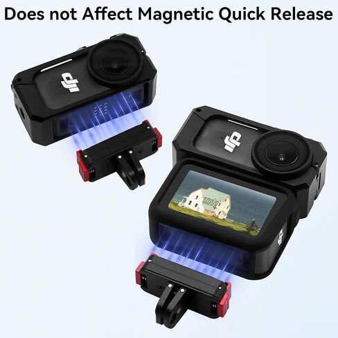 Osmo Nano Metal Cage - 2 in 1 Accessory with Silicone Protector Case Cover Metal Frame Camera Expansion Cage Protector Accessories for DJI Osmo Nano Camera in Kuwait