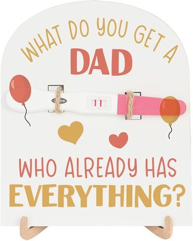 Pregnancy Announcement for New Grandpa Grandma Grandparents Keepsake Wood Sign, Baby Surprise Announcement Pregnancy Reveal in Kuwait