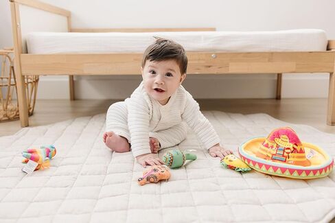 My First Cinco De Mayo Baby Toy - Deluxe 5 Piece Gift Set - Hispanic Mexican Latin Heritage Toys with Sombrero & 4 Sensory Toys (Taco, Maraca, Guitar, Donkey) - Colorful Mexican Theme for Babies in Kuwait