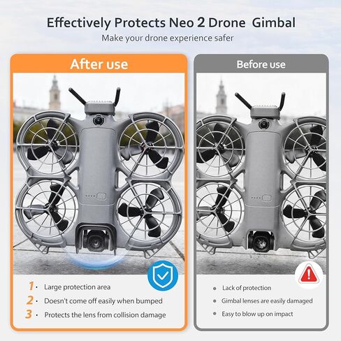 STARTRC Gimbal Bumper Guard for DJI Neo 2 Accessories, ABS Anti-Collision Protection Guard Bar for DJI Neo 2 Drone Camera in Saudi Arabia