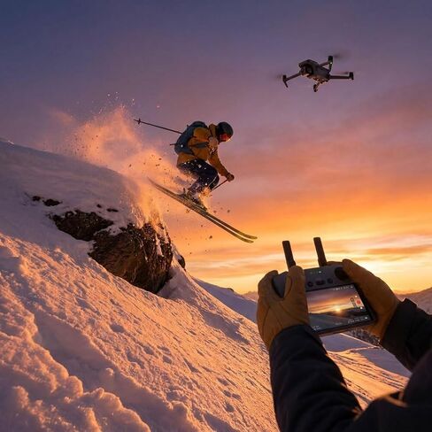 طائرة بدون طيار DJI Air 3S مع RC 2 Fly More Combo، كاميرا مزدوجة بدون طيار 4K للتصوير الفوتوغرافي أثناء السفر والفيديو الجوي وإنشاء المحتوى (CP.MA.00000816.01) + بطاقة 64 جيجابايت + حقيبة ظهر + وسادة هبوط + المزيد (حزمة 15 قطعة) in Kuwait