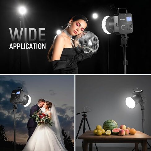 NEEWER Silicone Diffuser with Magnetic Adapter Ring for Q4/Q4PRO/Q6 Outdoor Flash, Speedlite Light Modifier Shaper for Portrait, Product Photography, Weddings, Commercial, CRS10 in Kuwait