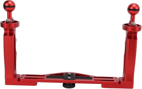 Dual Handle Tray Stabilizer Bracket, Adjustable Diving Underwater Camera Housings, Strong Telescopic Tray with Wrench for Balance in Kuwait