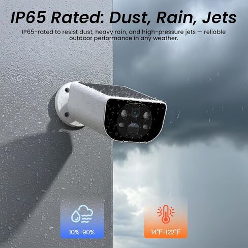 Cinnado Security Cameras Wireless Outdoor - Home Security Cameras Solar & Battery Powered with 2K Color Night Vision, 2-Way Talk & Spotlight, Continuous Power, 2.4 GHz Wi-Fi, Easy Set Up, S1 4 Pack in Kuwait