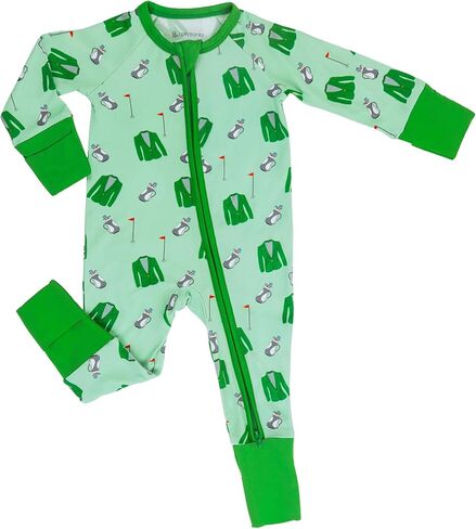LollyBanks Baby Pajamas, Long Sleeve Baby Romper with 2-Way Zipper, 95% Viscose from Bamboo and 5% Spandex, Infant Sleepers in Saudi Arabia