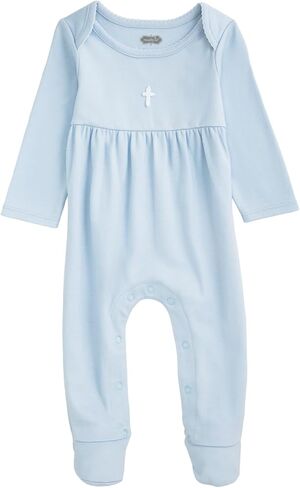 Mud Pie Baby Sleeper with Crochet Cross in Kuwait