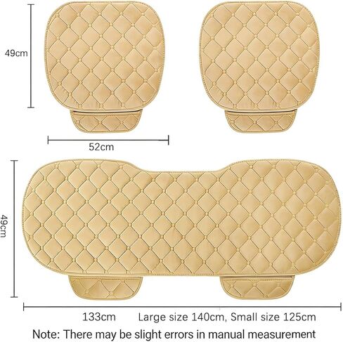 Car Seat Cushion for Touran 1.Gen (1T), Comfortable Soft Auto seat Bottom Protector Mat Universal Front/Rear Pads Accessories,Black-1PS Front in Saudi Arabia