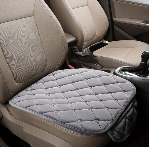 Car Seat Cushion for Touran 1.Gen (1T), Comfortable Soft Auto seat Bottom Protector Mat Universal Front/Rear Pads Accessories,Black-1PS Front in Saudi Arabia