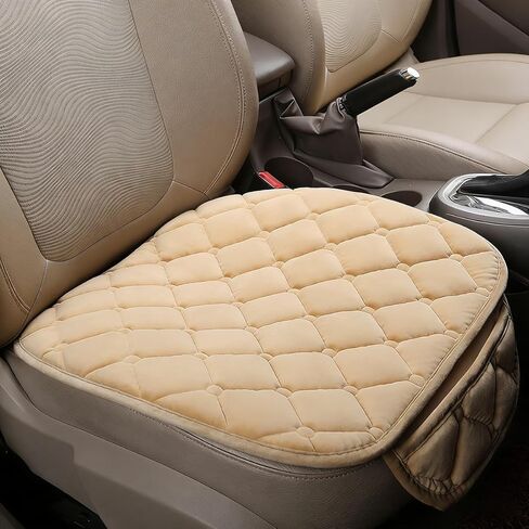 Car Seat Cushion for Touran 1.Gen (1T), Comfortable Soft Auto seat Bottom Protector Mat Universal Front/Rear Pads Accessories,Black-1PS Front in Saudi Arabia