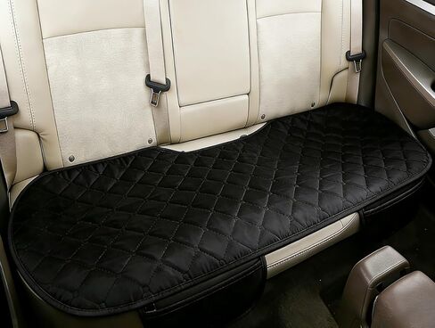 Car Seat Cushion for Touran 1.Gen (1T), Comfortable Soft Auto seat Bottom Protector Mat Universal Front/Rear Pads Accessories,Black-1PS Front in Saudi Arabia