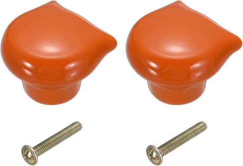 uxcell 2 Pcs Ceramic Cabinet Knobs, Cat Shape Dresser Knobs Decorative Dresser Pulls Handle with M4 x 25mm Mounting Screws, Suitable for Drawer Closets Cupboards Bookcases, Light Blue in Kuwait