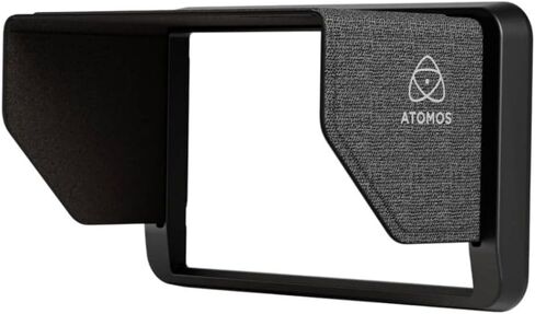 غطاء حماية Atomos Sunhood لشاشة Shinobi II مع هيكل من بلاستيك ABS، ومرفق كبس، وتقليل الوهج (5 بوصات) in Kuwait